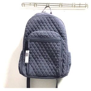 Vera Bradley Campus Backpack (Grey)
